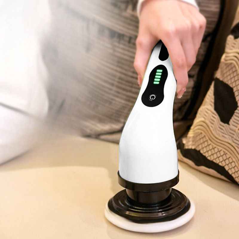 Escova Elétrica de Limpeza Giratória e Ajustável - 7 em 1