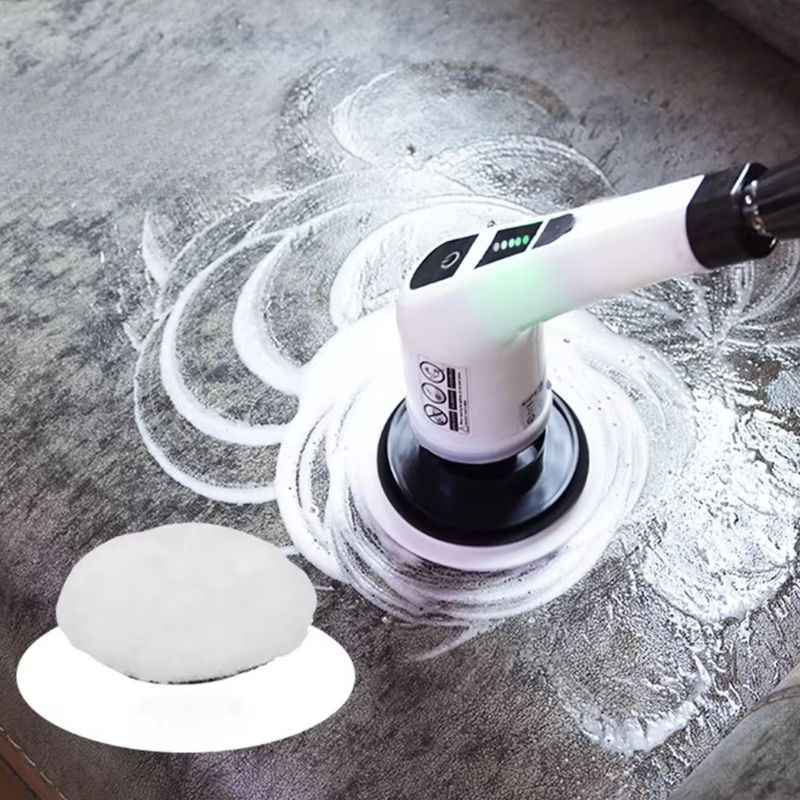 Escova Elétrica de Limpeza Giratória e Ajustável - 7 em 1