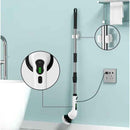 Escova Elétrica de Limpeza Giratória e Ajustável - 7 em 1